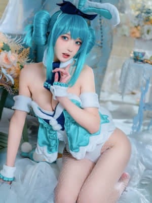 A bao cũng là một cô gái thỏ - số 30 con thỏ trắng Miku